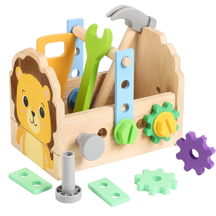 Montessori Wooden Versatile Tool Box